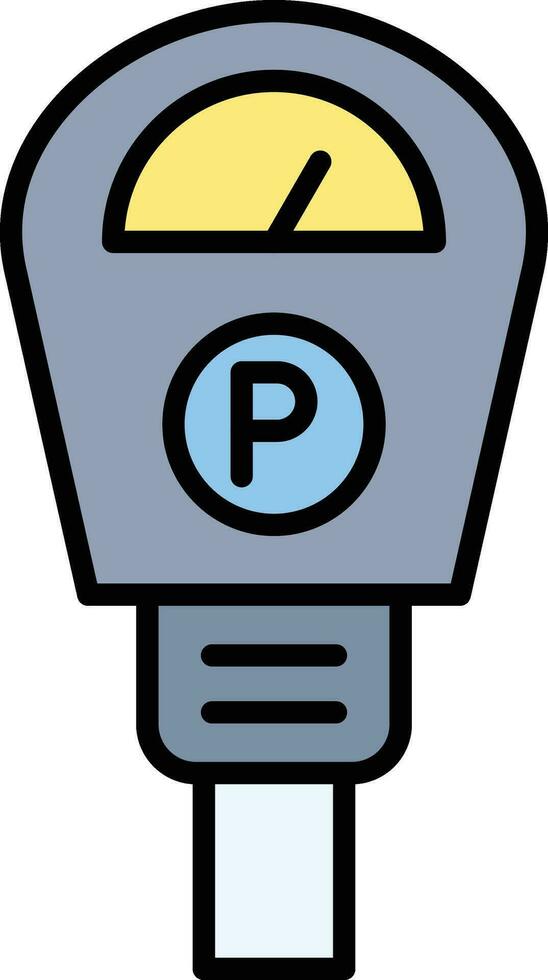 Parking Meter Vector Icon