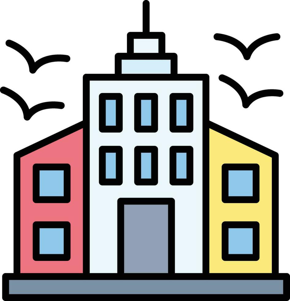 Skyscraper Vector Icon