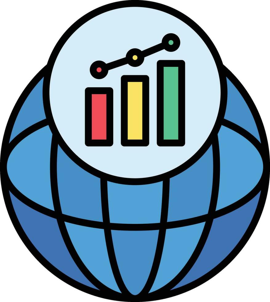 Stock Market Vector Icon