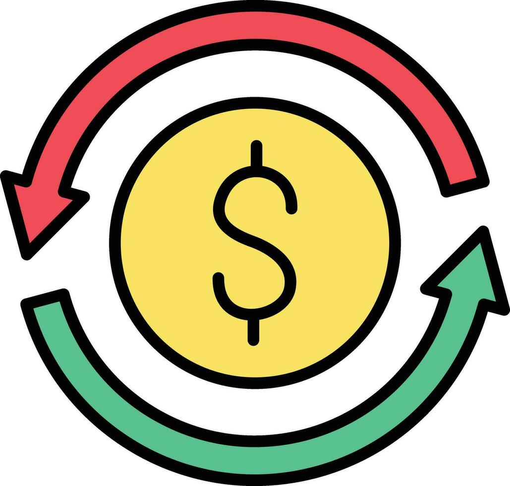 Money Transfer Vector Icon