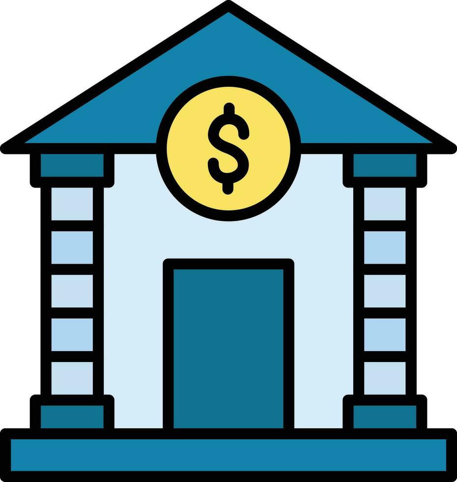 Bank Vector Icon