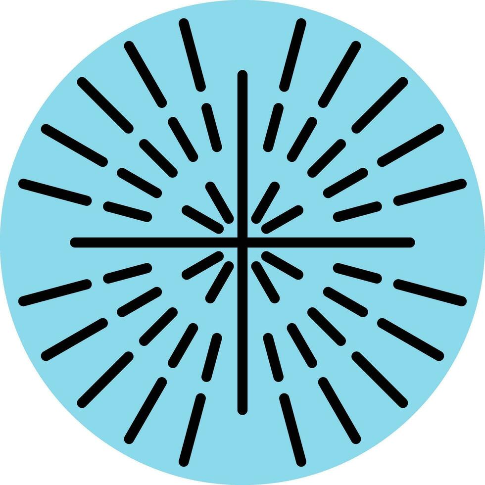 Sunburst Vector Icon