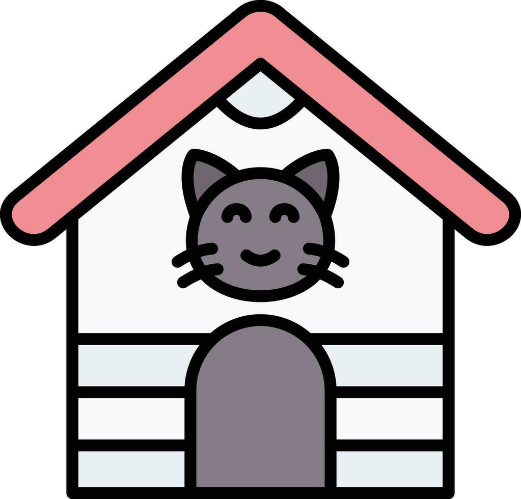Pet House Vector Icon