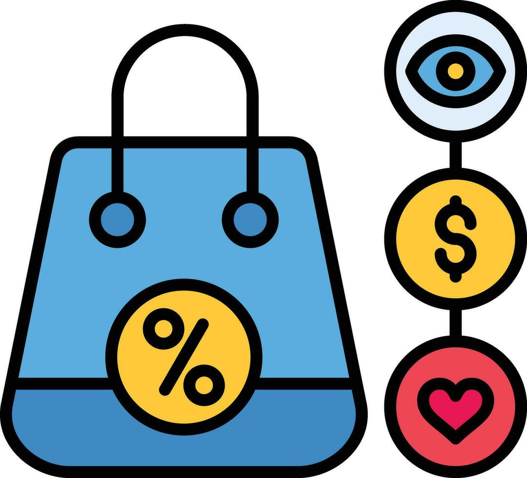 Consumer Behavior Vector Icon