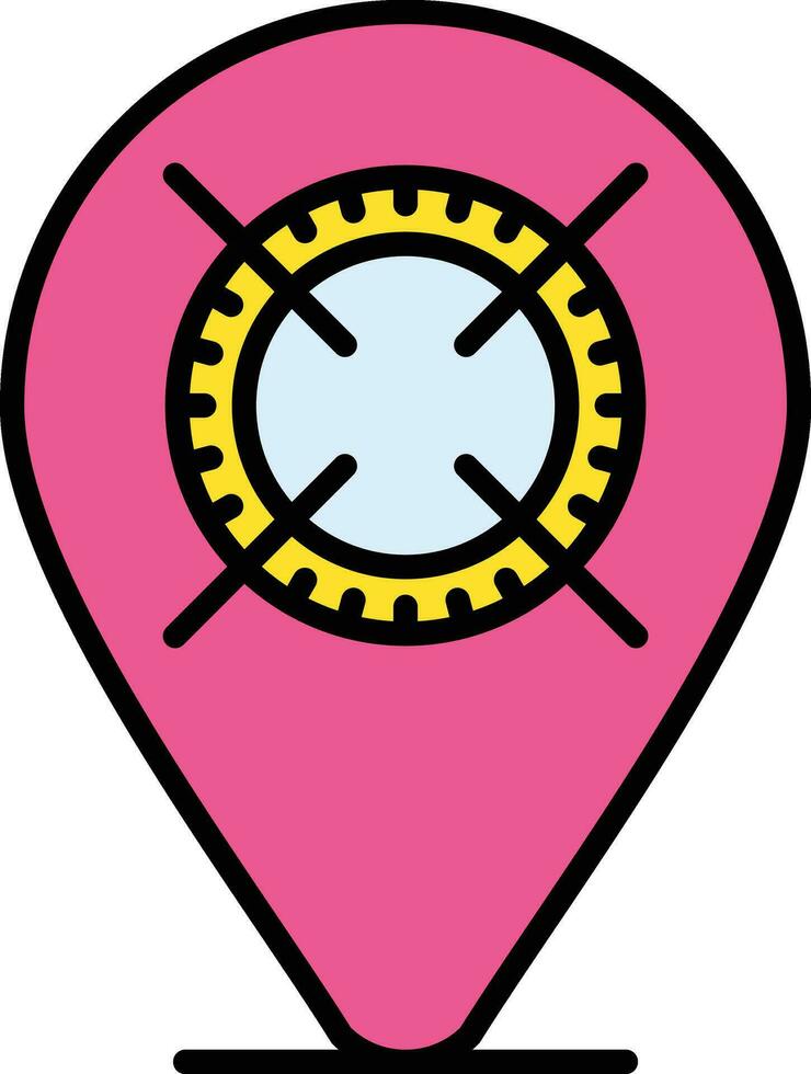 Tracking Link Vector Icon