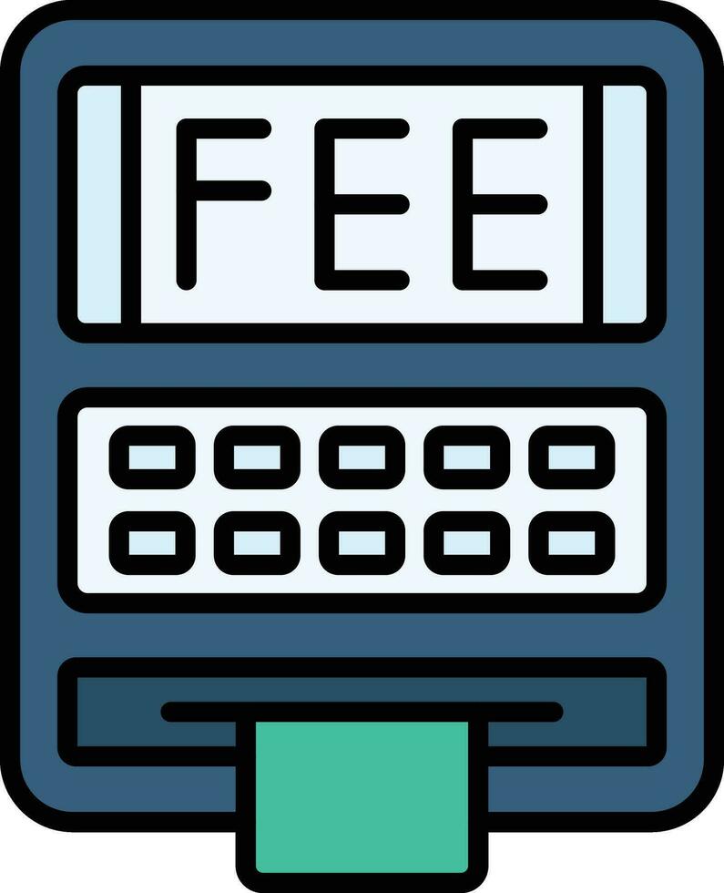 Atm Fees Vector Icon