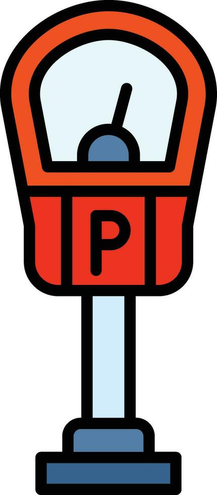 Parking Meter Vector Icon