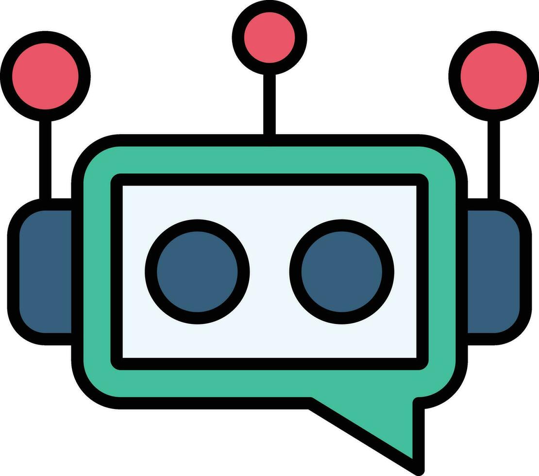 Virtual Assistant Vector Icon