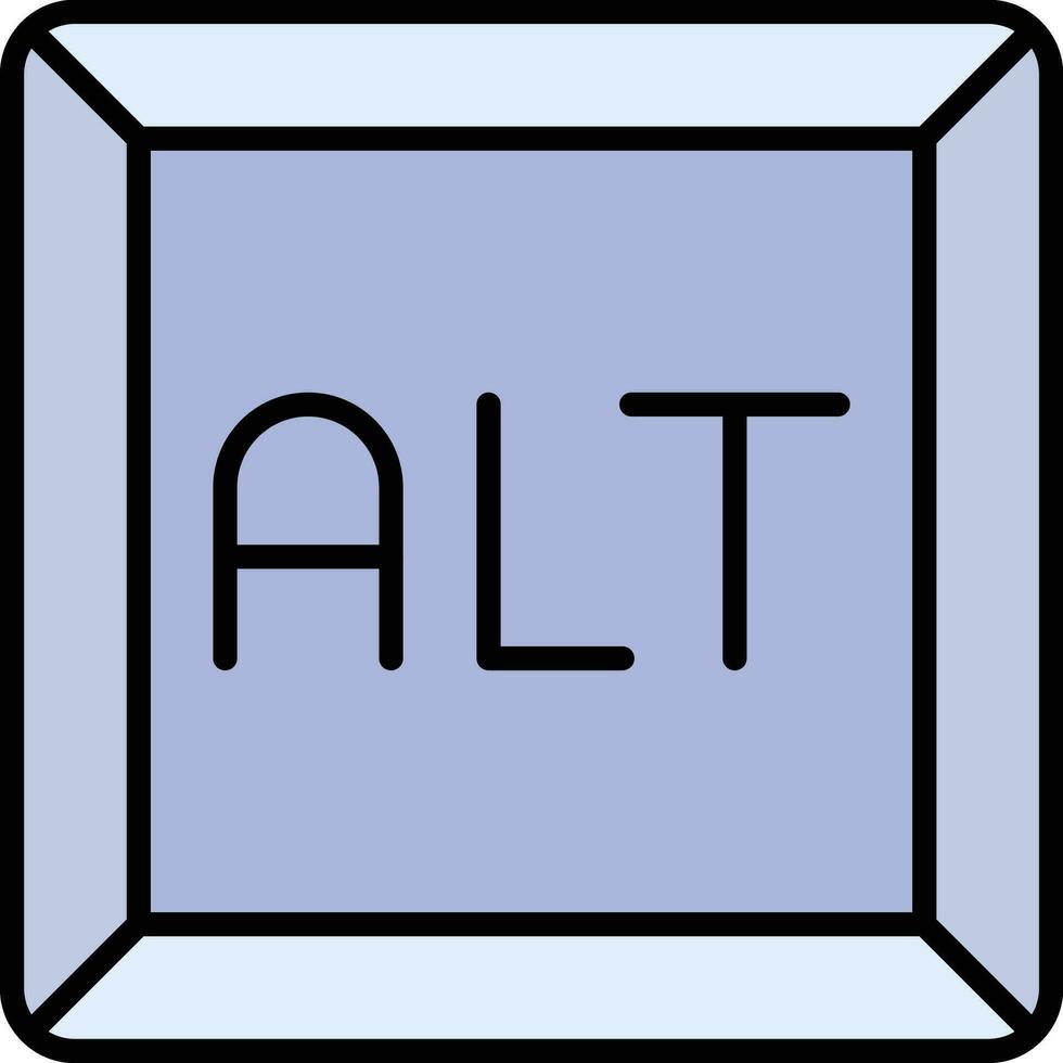 Alt Text Vector Icon