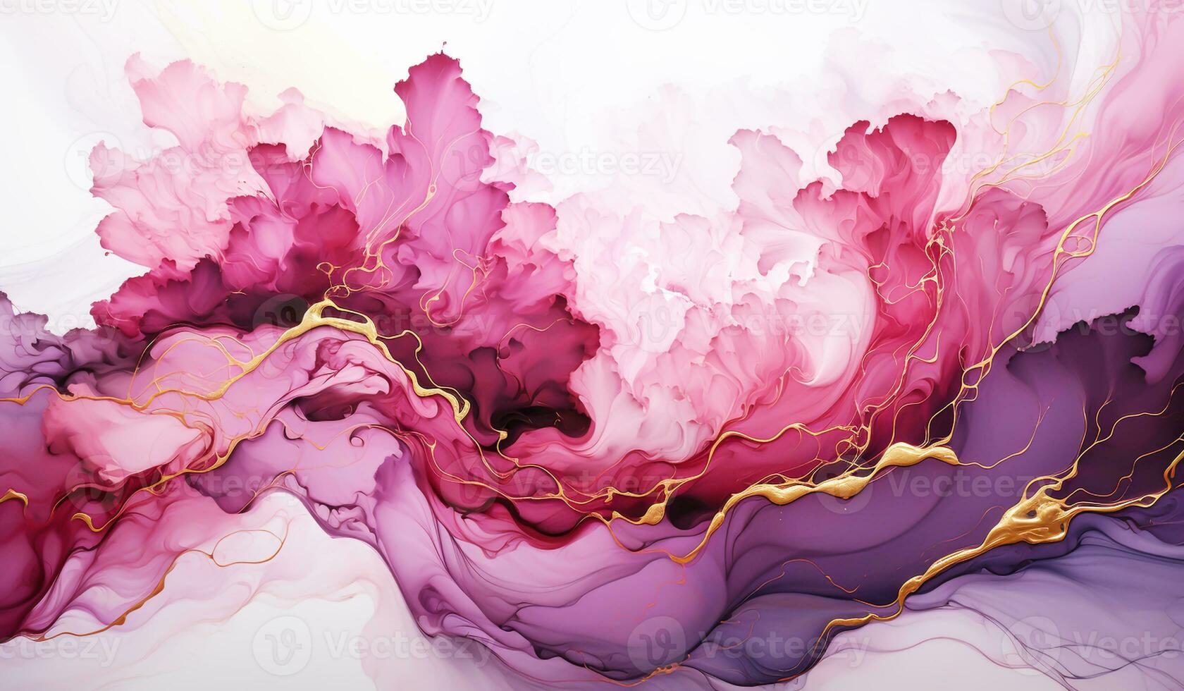 Abstract marble colorful background. AI generated photo