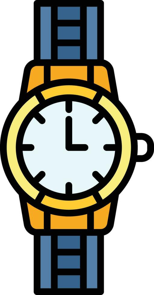 Wristwatch Vector Icon