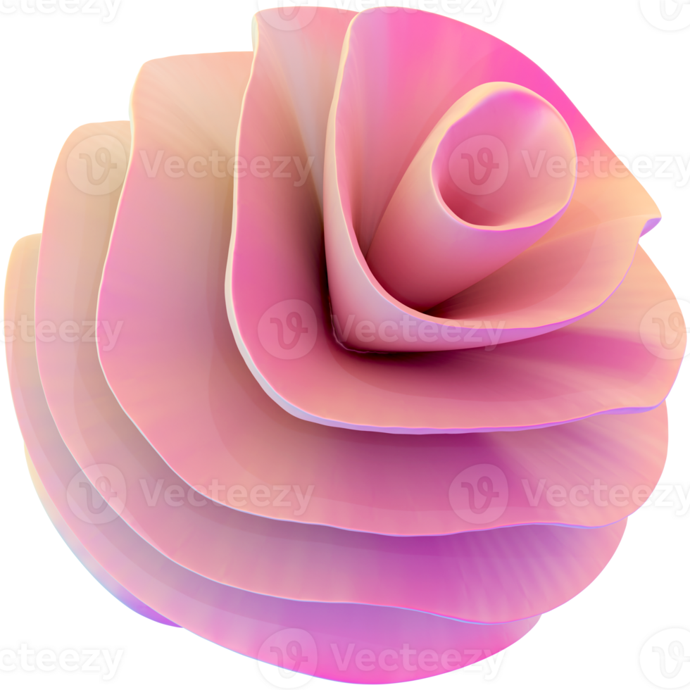 Abstract Pink Pearl Y2K Shape png