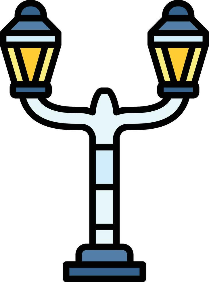 Street Lamp Vector Icon