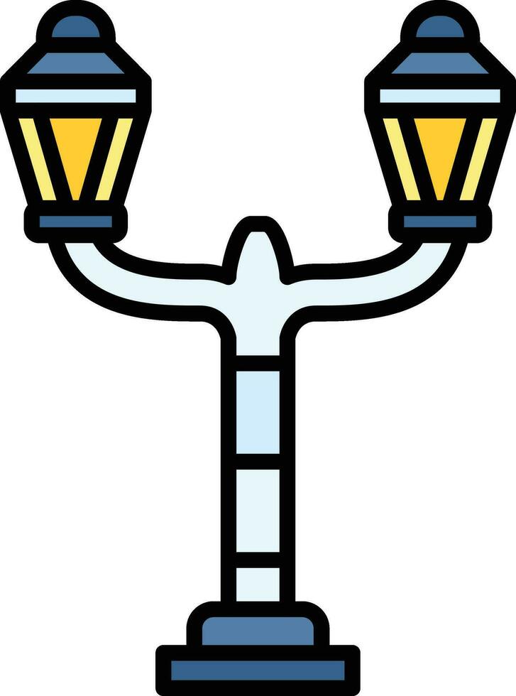 Street Lamp Vector Icon