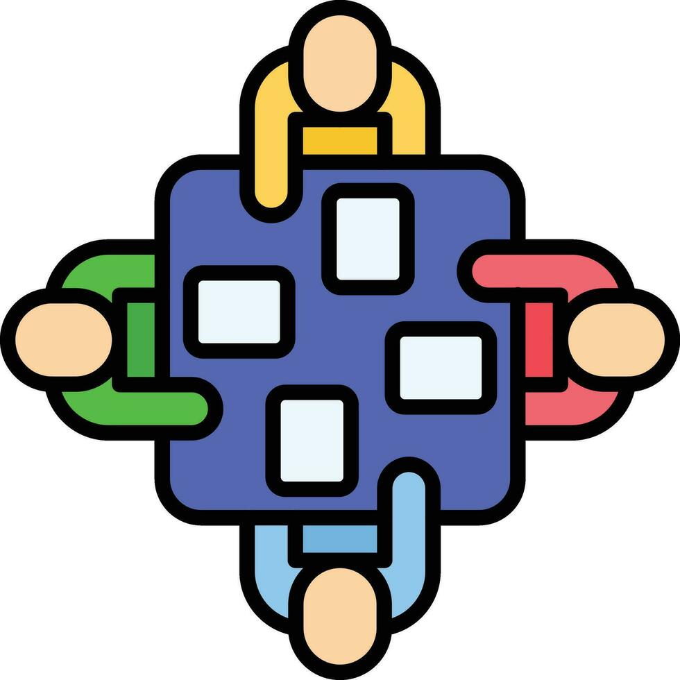 Meeting Vector Icon