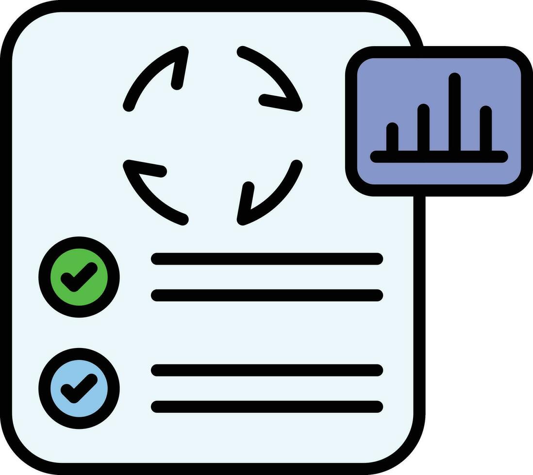 Workflow Automation Vector Icon