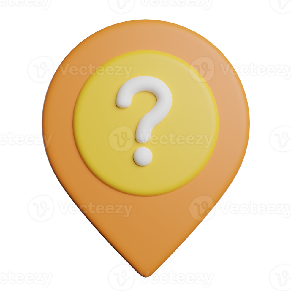 Pin Location Mark png