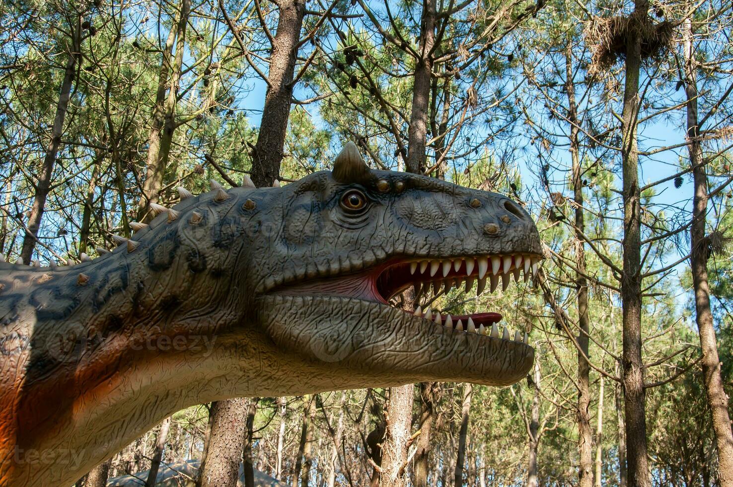 dino parque, dinosaurio tema parque en lourinha, Portugal foto