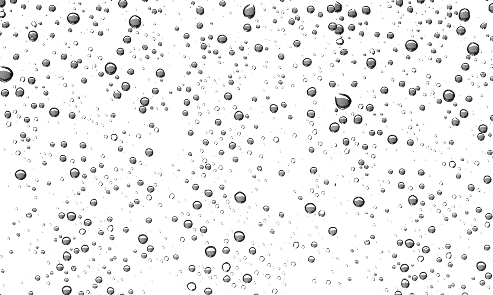 rain drops on transparent background png