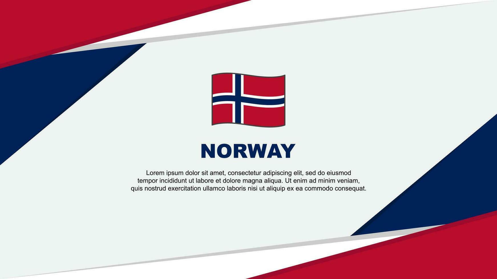 Noruega bandera resumen antecedentes diseño modelo. Noruega independencia día bandera dibujos animados vector ilustración. Noruega