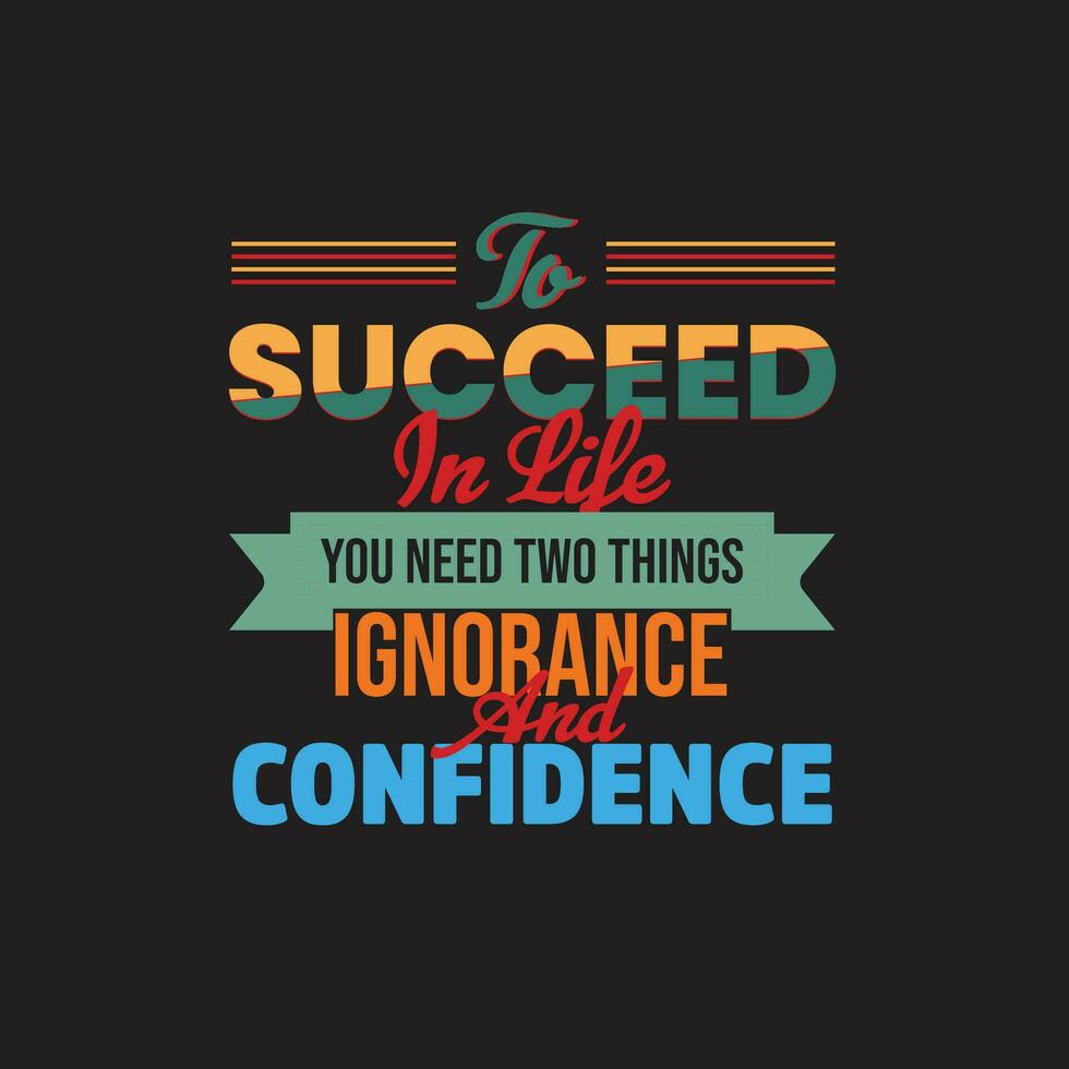 Typography t shirt design vector