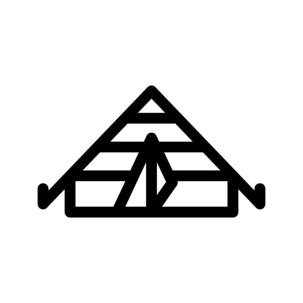 Tent Icon Vector Symbol Design Illustration