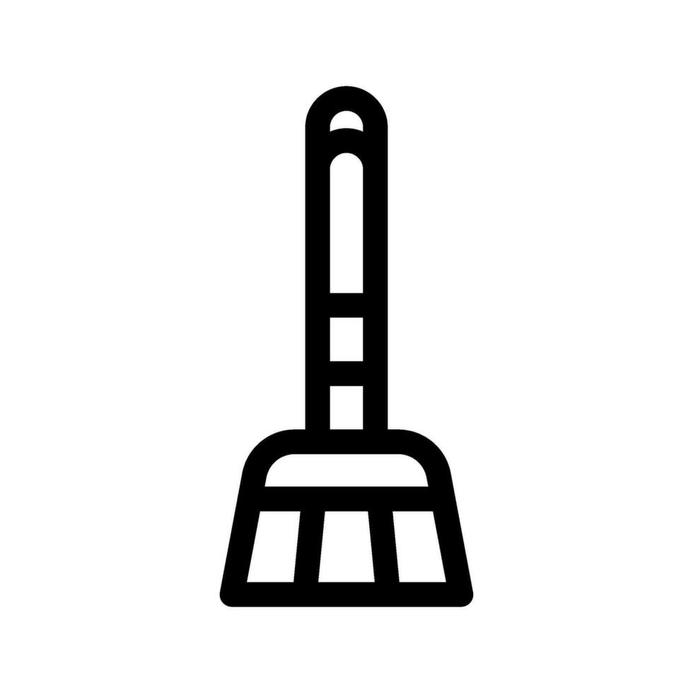 Broom Icon Vector Symbol Design Illustration