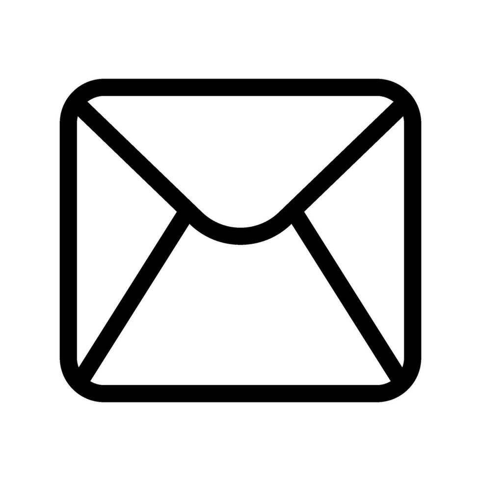 Mail Icon Vector Symbol Design Illustration
