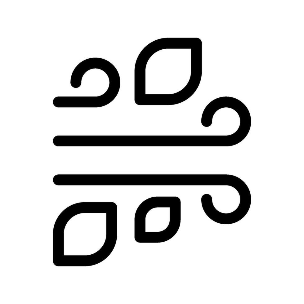 Wind Icon Vector Symbol Design Illustration