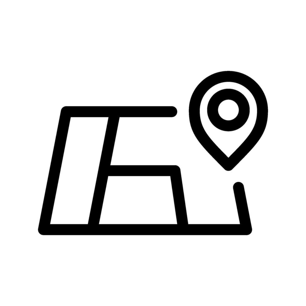 Maps Icon Vector Symbol Design Illustration