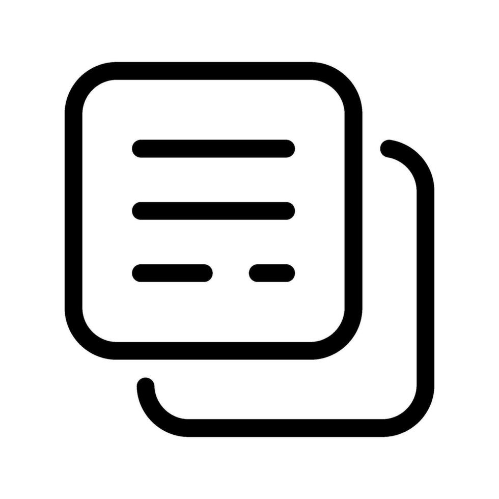 Text Icon Vector Symbol Design Illustration