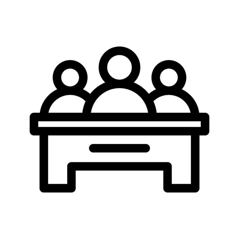 Team Icon Vector Symbol Design Illustration