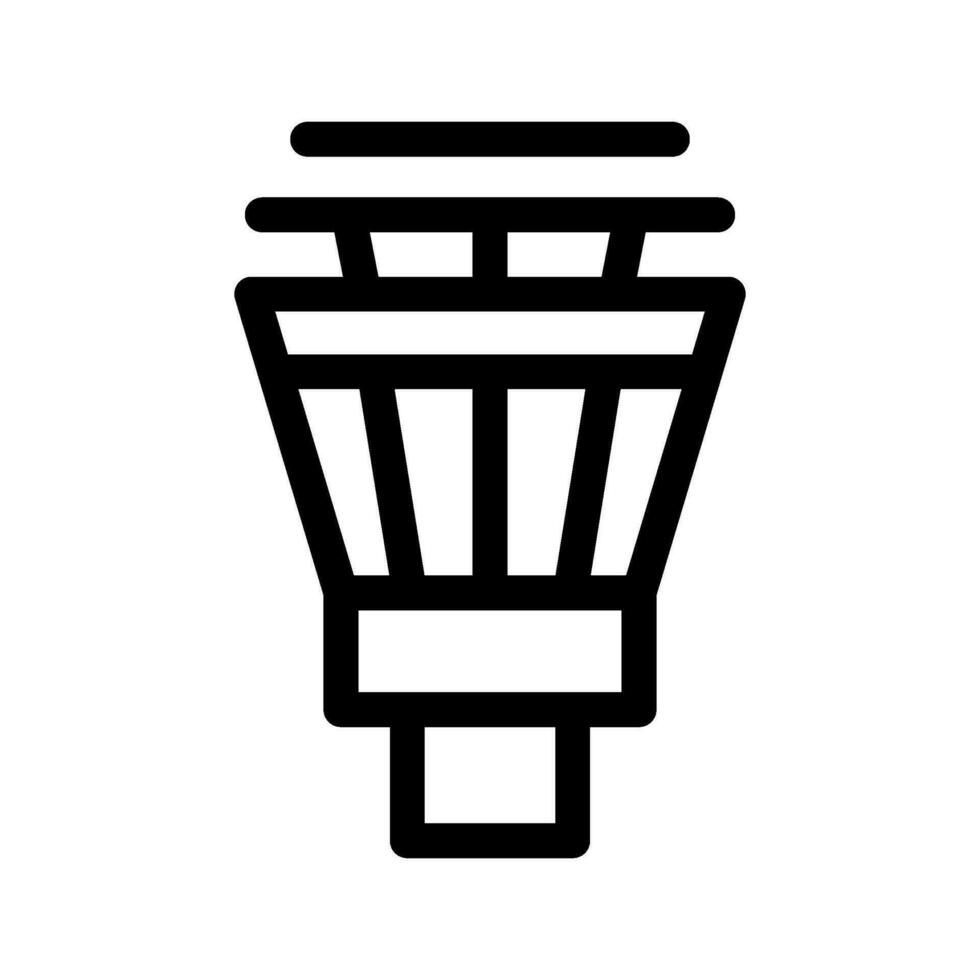 Control Tower Icon Vector Symbol Design Illustration