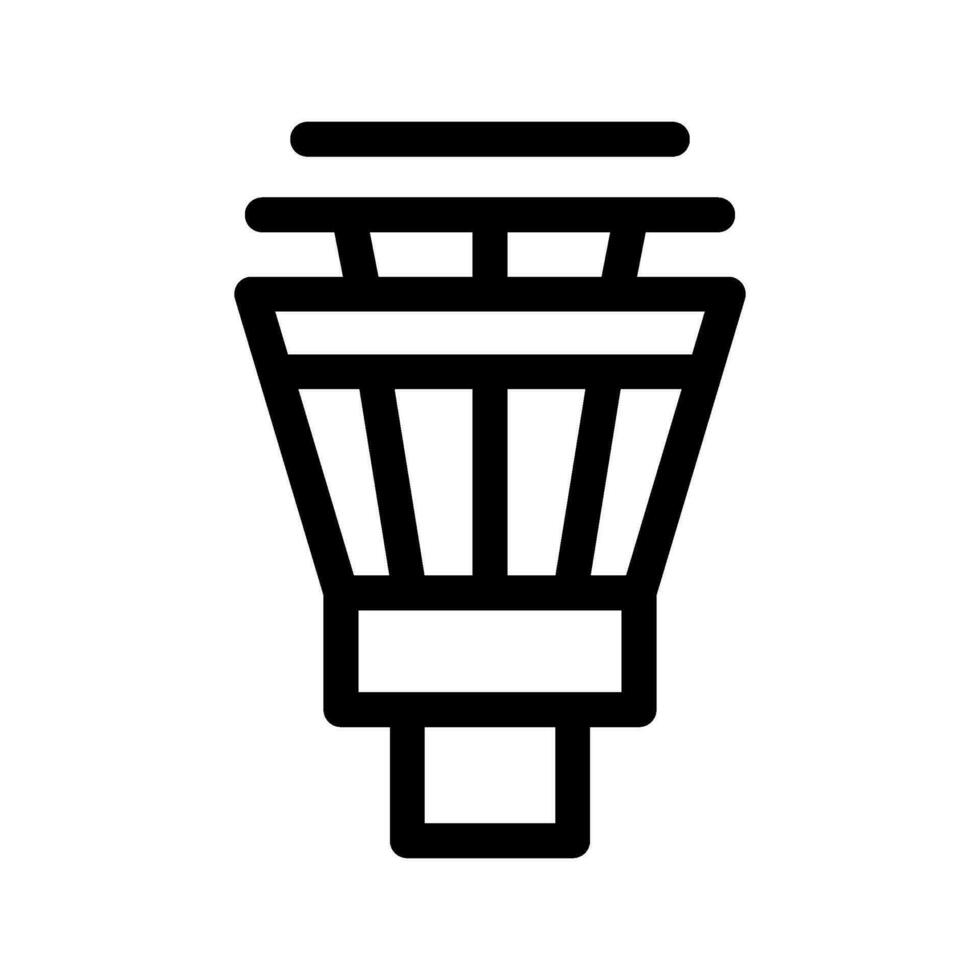 Control Tower Icon Vector Symbol Design Illustration