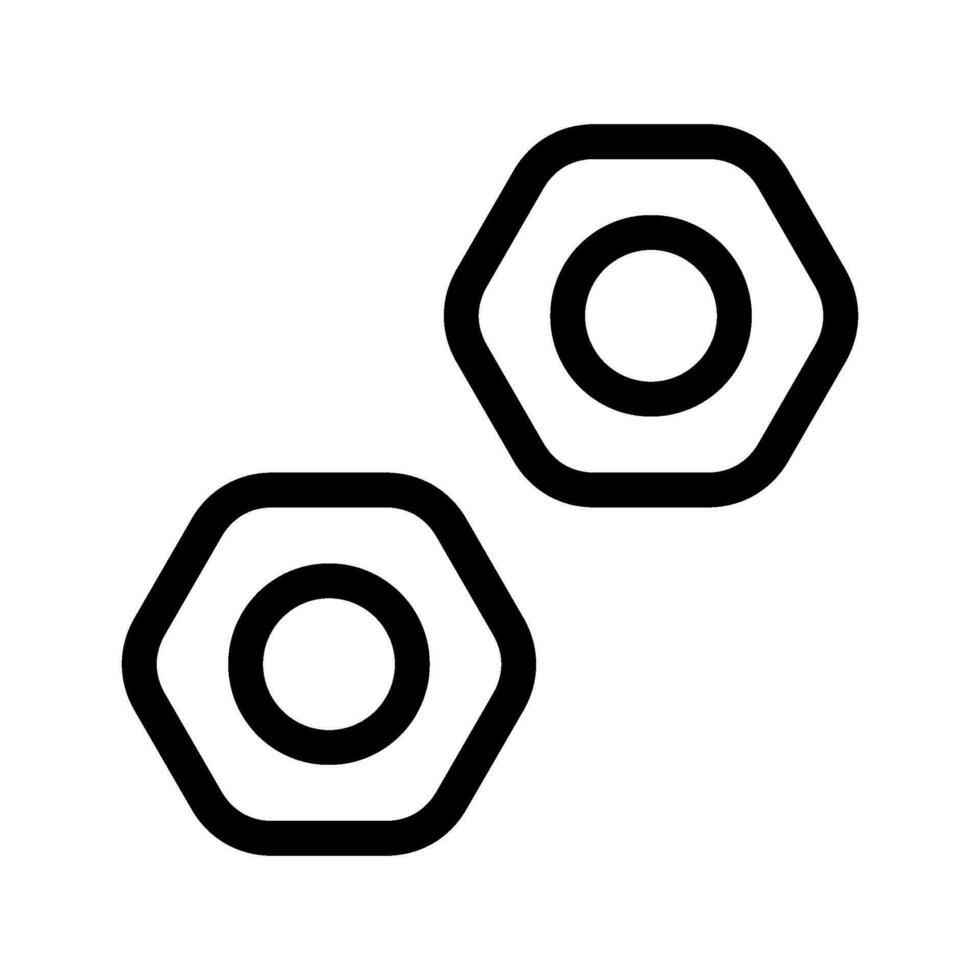 nuez icono vector símbolo diseño ilustración