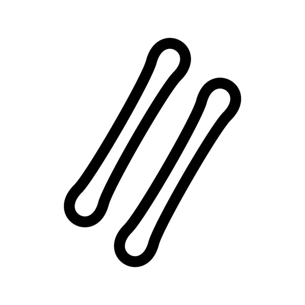 Cotton Swab Icon Vector Symbol Design Illustration