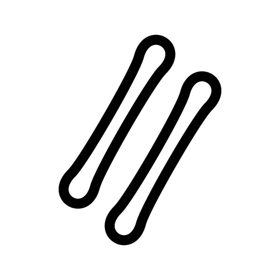 Cotton Swab Icon Vector Symbol Design Illustration