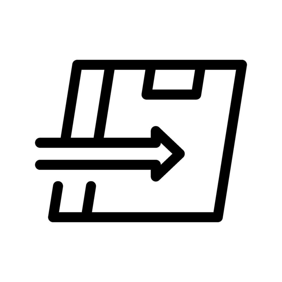 rápido Envío icono vector símbolo diseño ilustración