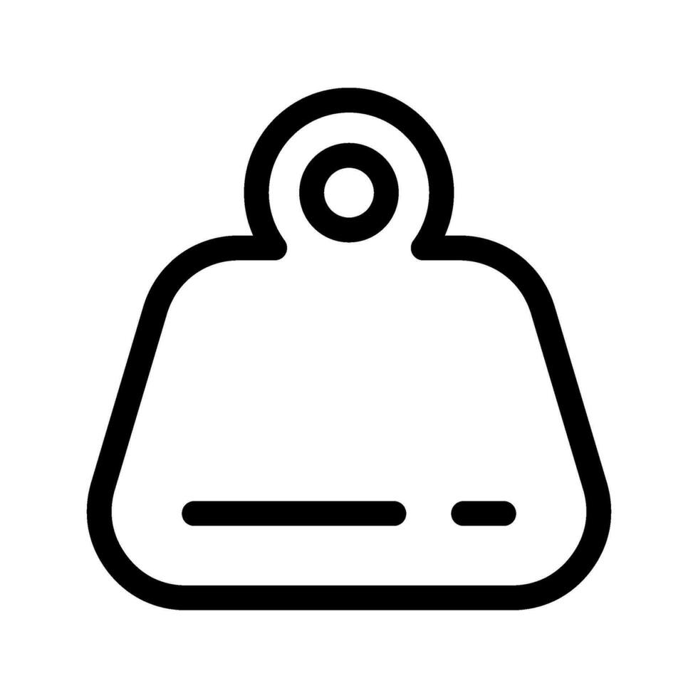 Weight Icon Vector Symbol Design Illustration