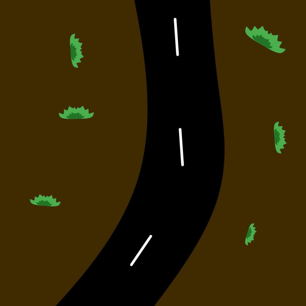 black highway illustration vector