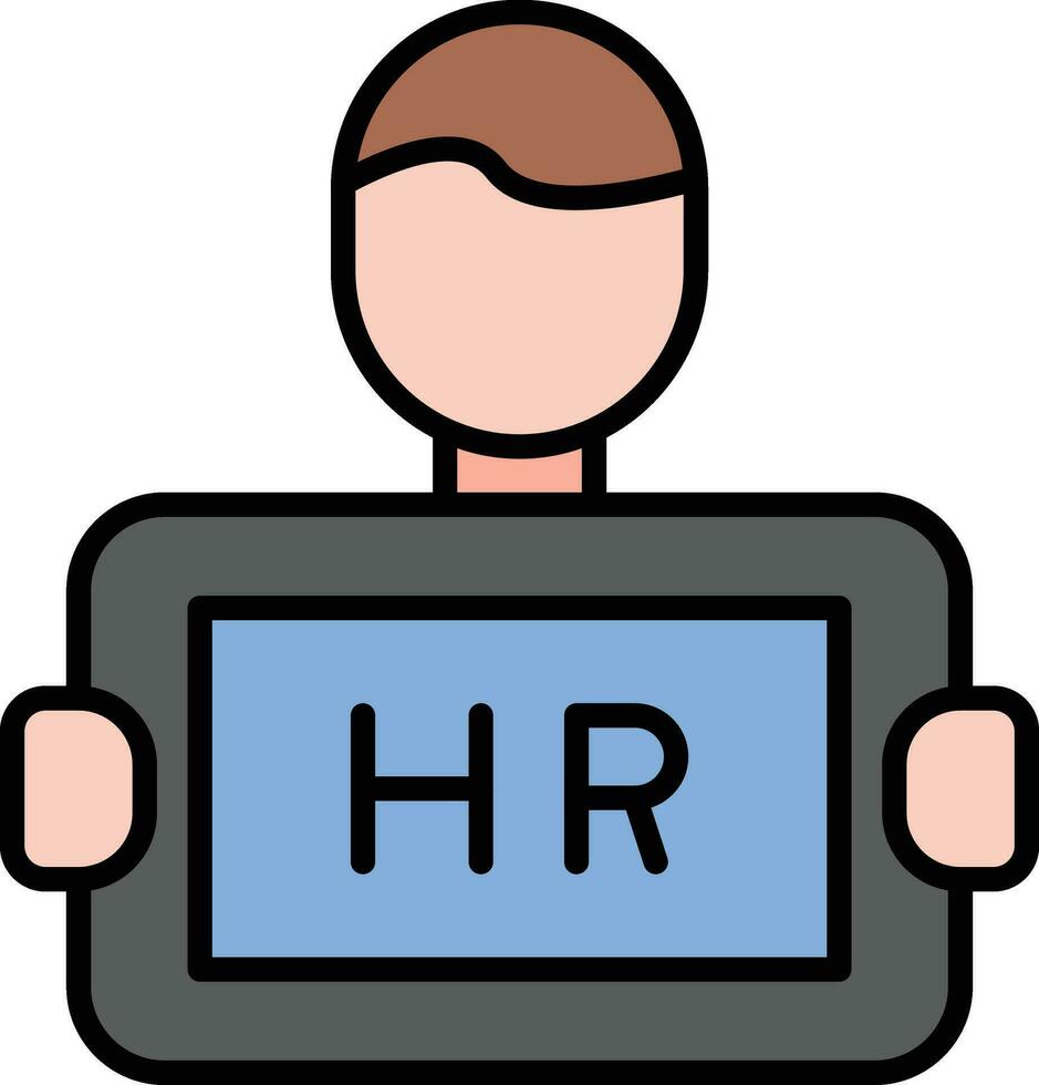 Hr Management Vector Icon