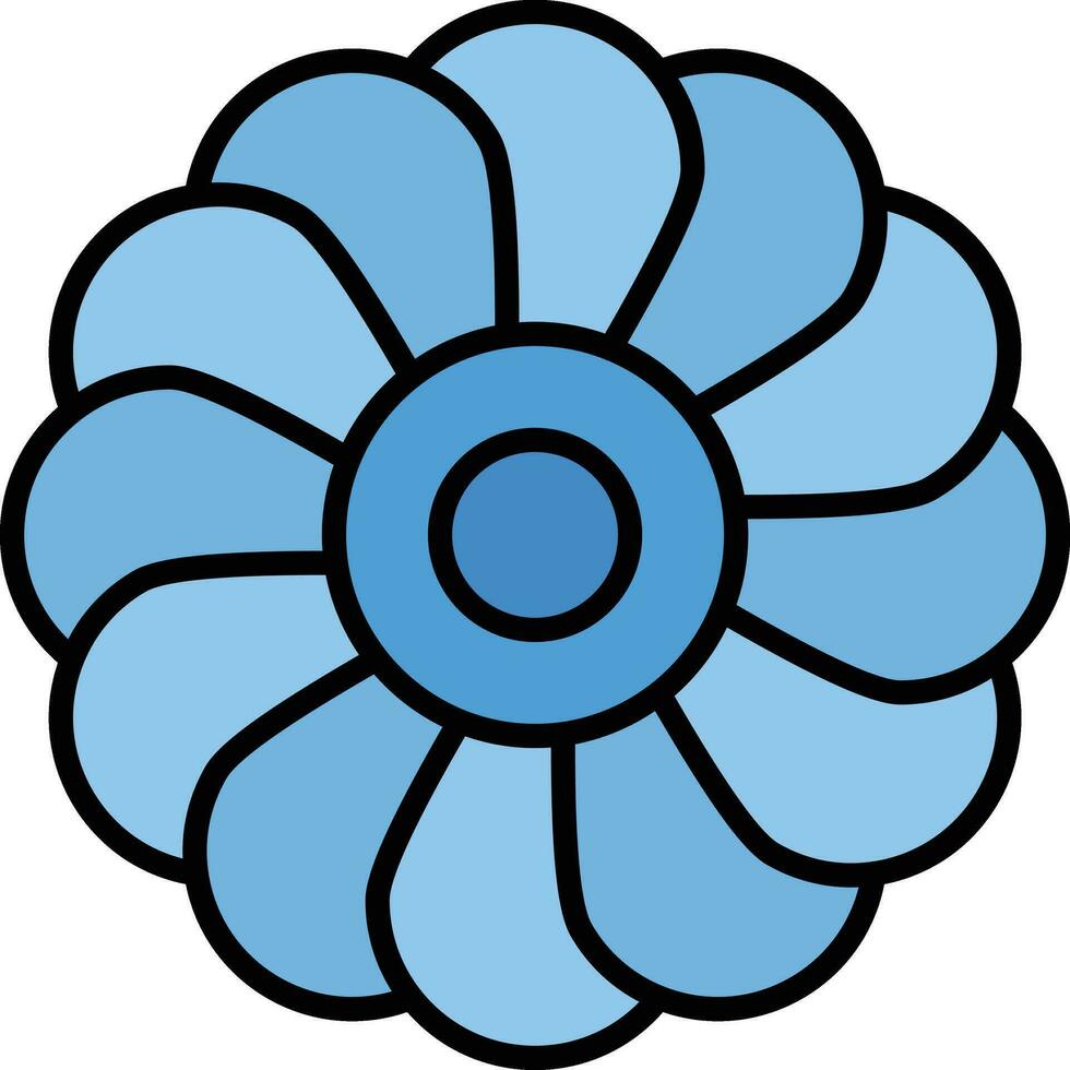 Hydrangea Vector Icon