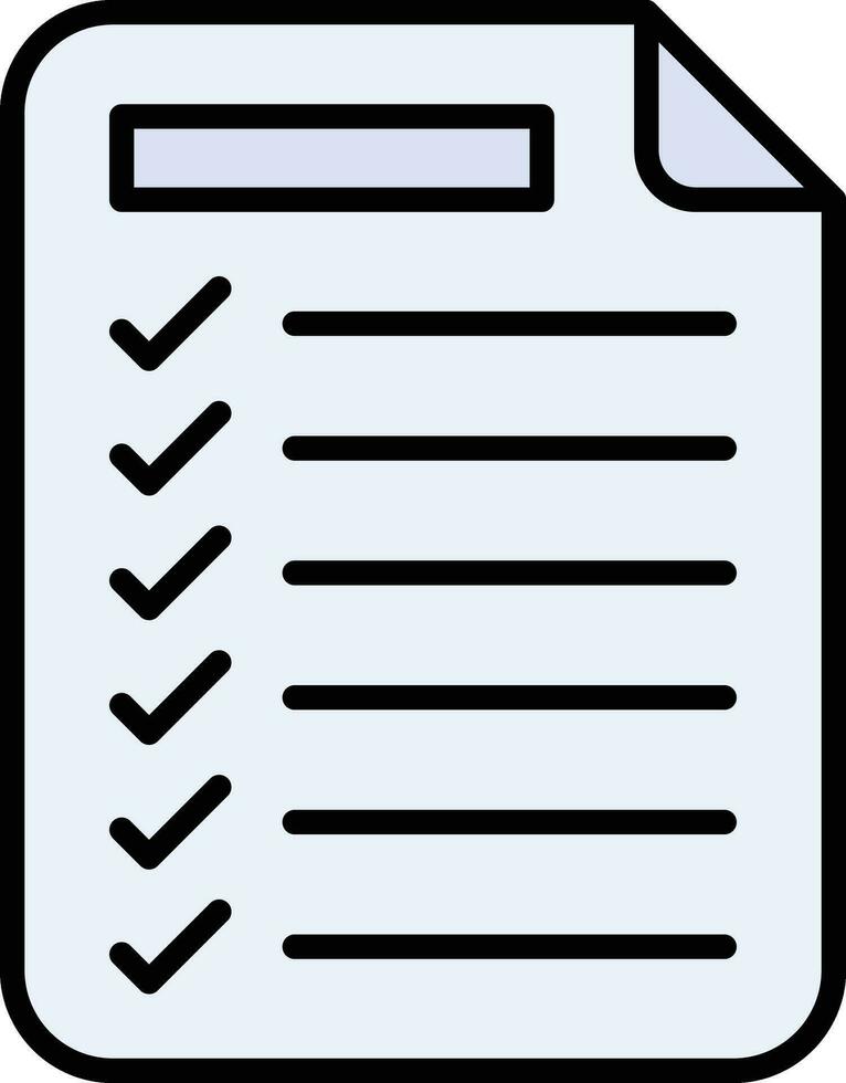 Task List Vector Icon