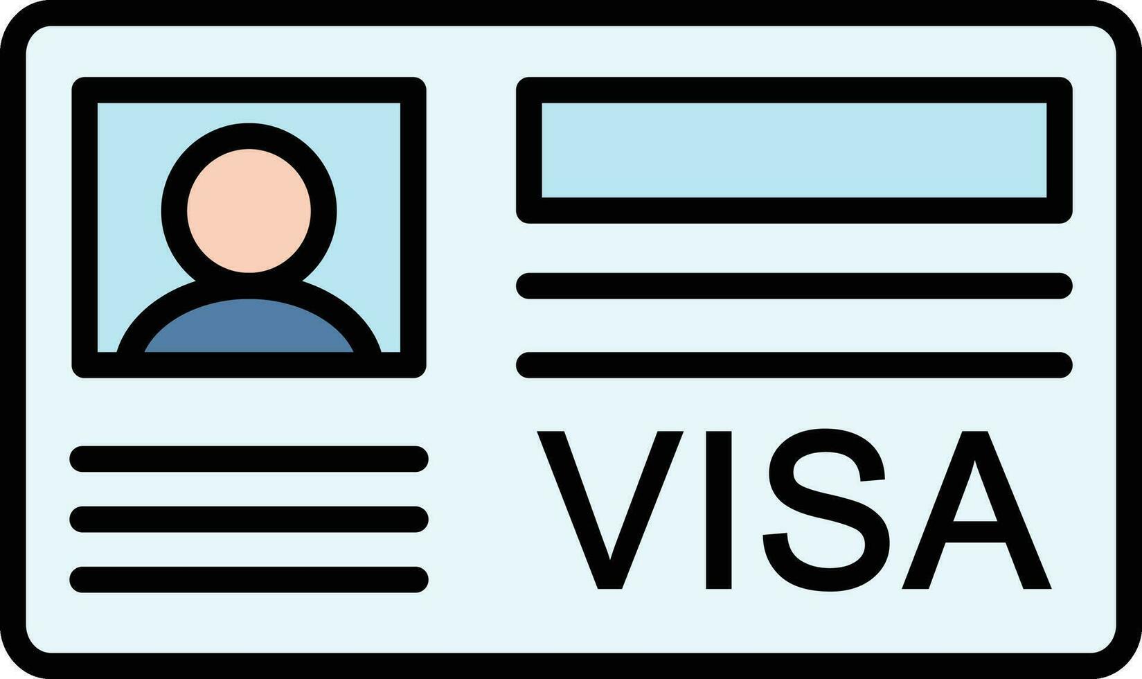 Visa Vector Icon