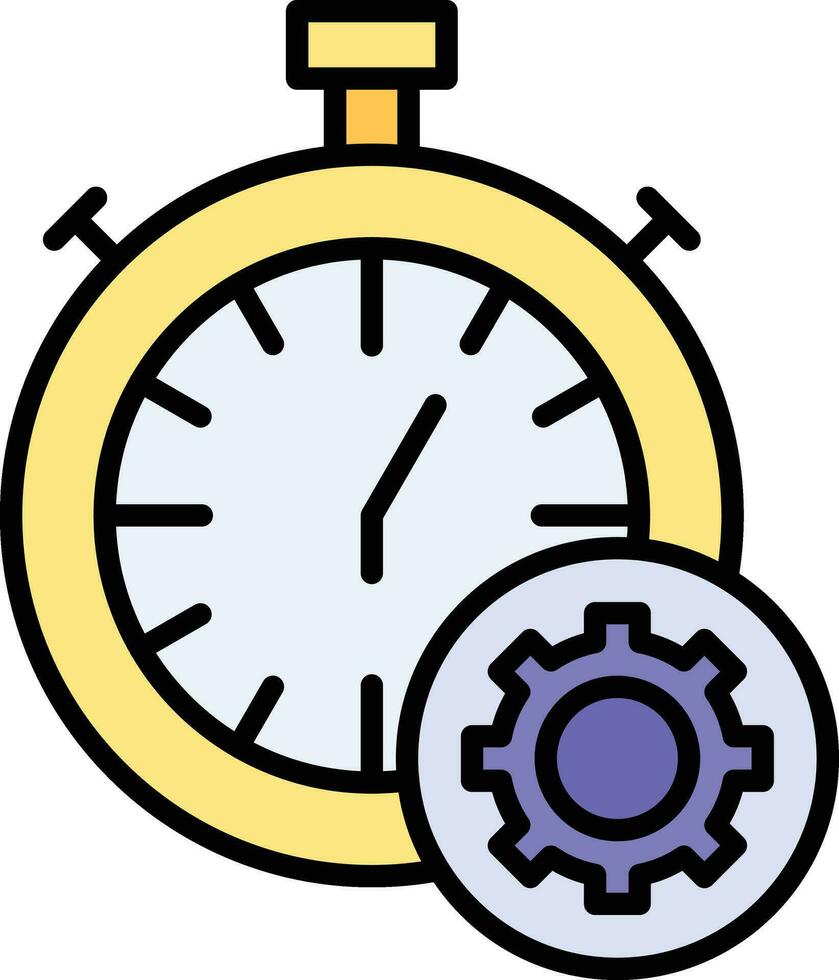 Time Management Vector Icon