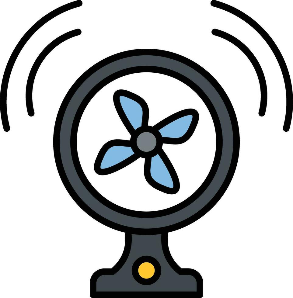 Smart Fan Vector Icon