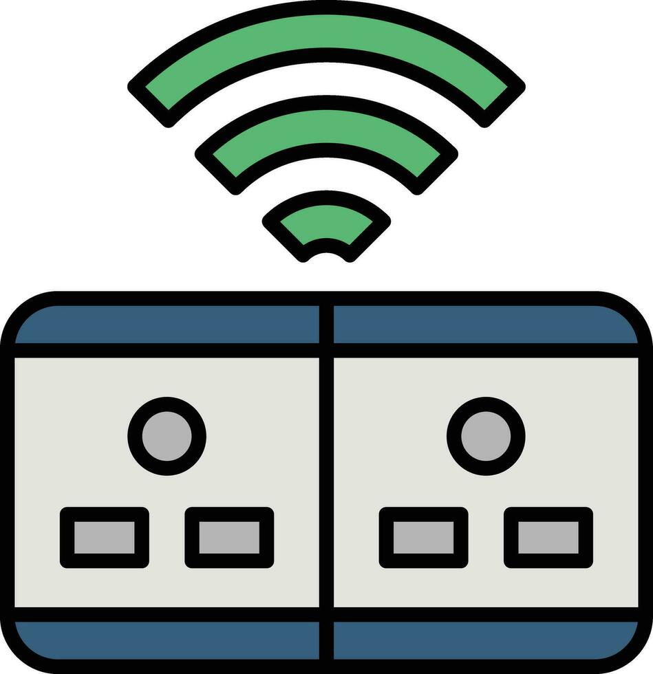 Smart Socket Vector Icon