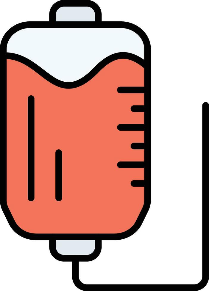 Blood Bag Vector Icon