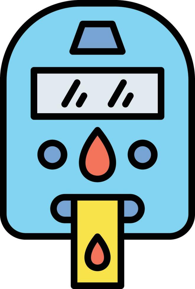 Glucometer Vector Icon