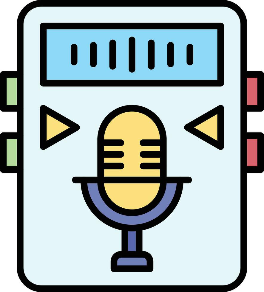 Voice Recorder Vector Icon